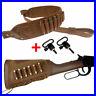 Leather-Rifle-Shell-Holder-Pouch-For-270-30-06-With-Gun-Sling-Straps-01-tkn