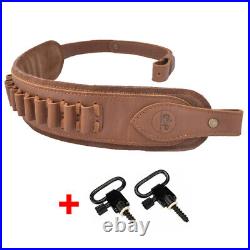 Leather Rifle Sling Cartridge Ammo Loops Fit for. 35.38.357.30-30 USA Shipping