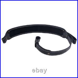 Leather Rifle Sling Gun Carry Straps. 308 Cartridge Shell Holder With Swivels