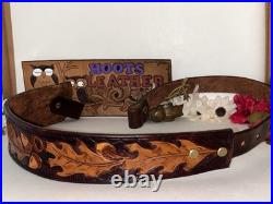 Leather Rifle Sling Handmade