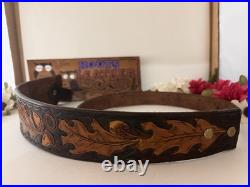 Leather Rifle Sling Handmade