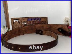 Leather Rifle Sling Handmade