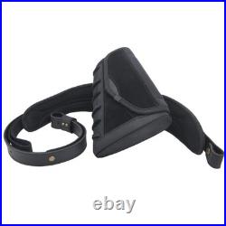 Leather Rifle Stock Cover Recoil Pad with Cartridge Sling for. 357.30-30.45