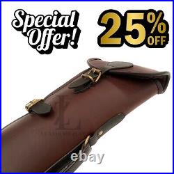 Leather Shotgun Case, Leather Hunting Shotgun Case, Rifle Bag, Shotgun Bag