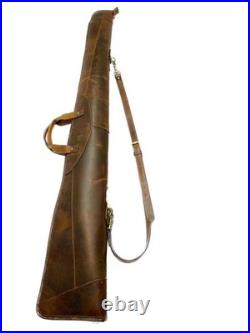 Leather Western Rifle Case Rifle Bag Scabbard Lever Action Rifle Sling Handma
