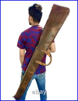 Leather Western Rifle Case Rifle Bag Scabbard Lever Action Rifle Sling Handma