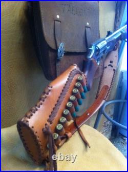 Leather gunstock Butt Stock And Sling cover shell holder Rossi circuit judge