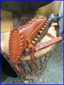 Leather gunstock Butt Stock And Sling cover shell holder Rossi circuit judge