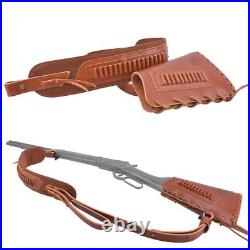 Left Handed Set of Rifle Buttstock Cover with Matching Sling. 17hmr. 22lr. 22mag