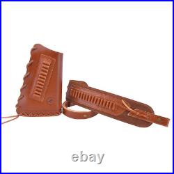 Left Handed Set of Rifle Buttstock Cover with Matching Sling. 17hmr. 22lr. 22mag