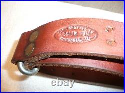 Les Leslie Tam M1907 National Match Leather Rifle Sling NM Creedmoor Highpower