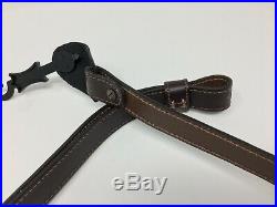 Levy's Leather TRACKER SERIES Brown EMBOSSED DEER Padded Rifle Gun Sling #SN76D