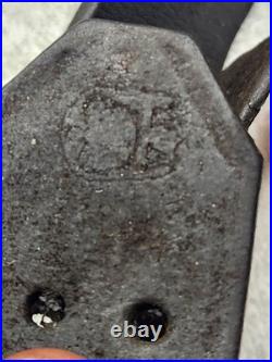 Lot of 2 Ethiopian Leather Rifle Slings One Amharic Marked, One Plain