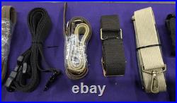 Lot of 29 Piece Rifle Slings, Belts, Military Surplus & Accessories Mix Brands