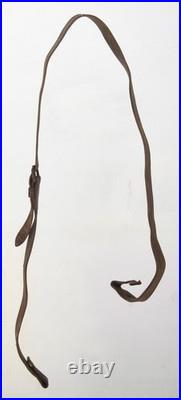 Lot of 4 Unmarked Vintage 1900's Leather Slings For Loop/Swivel/Stud