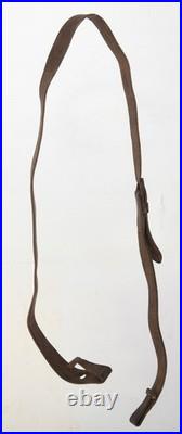 Lot of 4 Unmarked Vintage 1900's Leather Slings For Loop/Swivel/Stud