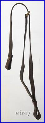 Lot of 4 Unmarked Vintage 1900's Leather Slings For Loop/Swivel/Stud