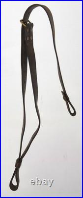 Lot of 4 Unmarked Vintage 1900's Leather Slings For Loop/Swivel/Stud