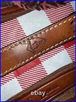 Lot of 7 Vintage Leather Gun Rifle Slings Bianchi Safari land Triple K Uncle