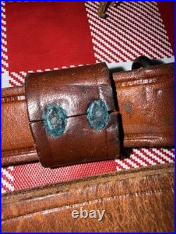 Lot of 7 Vintage Leather Gun Rifle Slings Bianchi Safari land Triple K Uncle