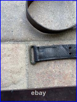Lot of M-1907 WW1 USGI Leather Slings M1 Garand M1903 Springfield with Belt