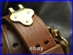 M1907 U. S. Repro leather slings, pair(2) reduced inventory reduction price