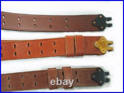 M1907 U. S. Repro leather slings, pair(2) reduced inventory reduction price