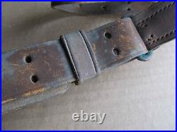 M1907 US Leather Rifle Sling for 1903 Springfield Rifle B. T. & B Co 1 Military