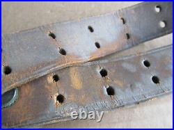 M1907 US Leather Rifle Sling for 1903 Springfield Rifle B. T. & B Co 1 Military