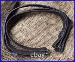 M1907 Vintage Leather Military Rifle Sling Stamped / 12I