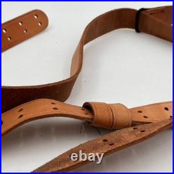 M1907 WW2 Rifle Replacement Strap Sling Leather Springfield Armory USA Made