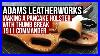 Making-A-Pancake-Leather-Holster-With-Thumb-Break-1911-Commander-01-llf