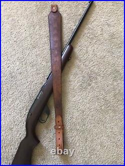 Marlin Custom Leather Rifle Sling Hand Tooled And Made in the USA