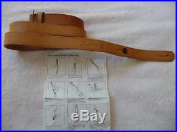 Marlin Factory Leather Sling withHorse & Rider, 336,39A & 1894, NOS