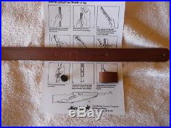 Marlin Leather Sling withHorse & Rider & Original Factory Instructions