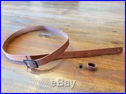 Marlin branded leather rifle sling 336