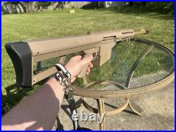 Matrix x Barrett M82A1 Bolt Action Airsoft Sniper With Leather Sling Airsoft Gun