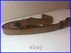 Military Issue MRT 12-86 Leather Rifle Sling