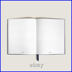 Montblanc Large Notebook Lined Pages MB136437 Extreme Leather Blue