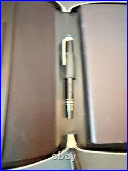 Montblanc Notebook Holder Medium Zip Notepad Sartorial Leather Black