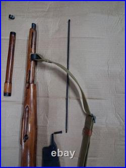 Mosin-Nagant m44 Rifle Parts Kit Stock Bolt Bayonet Sling Pouches 7.62x54R