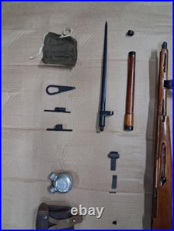 Mosin-Nagant m44 Rifle Parts Kit Stock Bolt Bayonet Sling Pouches 7.62x54R