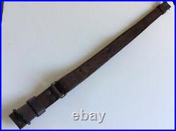 Mossberg Model 46M, 22 S-L-LR, 1 1/4 Military Type Leather Sling #125
