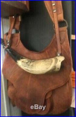 Muzzle loaders Possibles Bag. Powder Horn and Rifle Sling