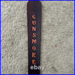 NEW GUNSMOKE Custom Leather Rifle Sling Hand Made And Made in the USA