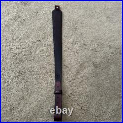 NEW GUNSMOKE Custom Leather Rifle Sling Hand Made And Made in the USA