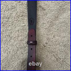 NEW GUNSMOKE Custom Leather Rifle Sling Hand Made And Made in the USA