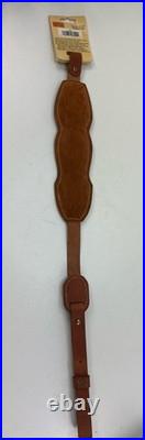 NEW Hunter Rifle Sling Thick Quality Leather Deer Design