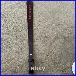 NEW RAWHIDE Custom Leather Rifle Sling Hand Made And Made in the USA