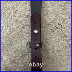 NEW RAWHIDE Custom Leather Rifle Sling Hand Made And Made in the USA